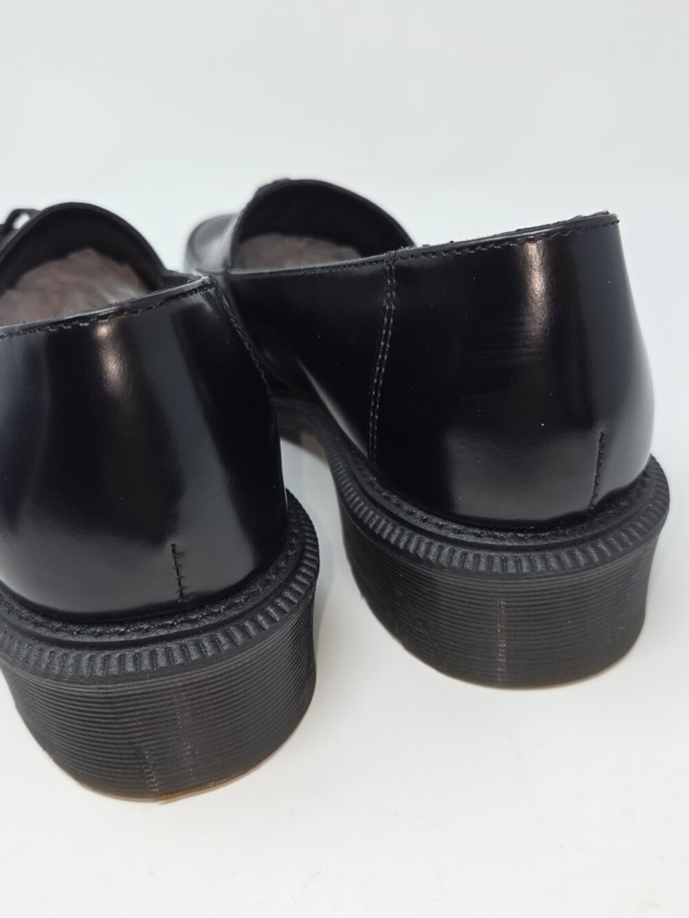 Dr. Martens Favilla Black Wax Smooth Loafer, Size 8US - Picture 8 of 8